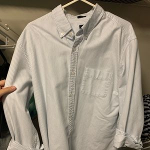 Mens Striped JCrew Button Down shirt. Size: Large